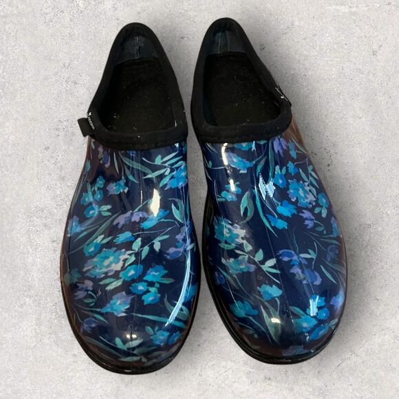 Sloggers WATERPROOF COMFORT SHOES FRESH CUT BLUE Women’s Size 9 - Picture 2 of 6